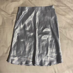 babaton satin skirt